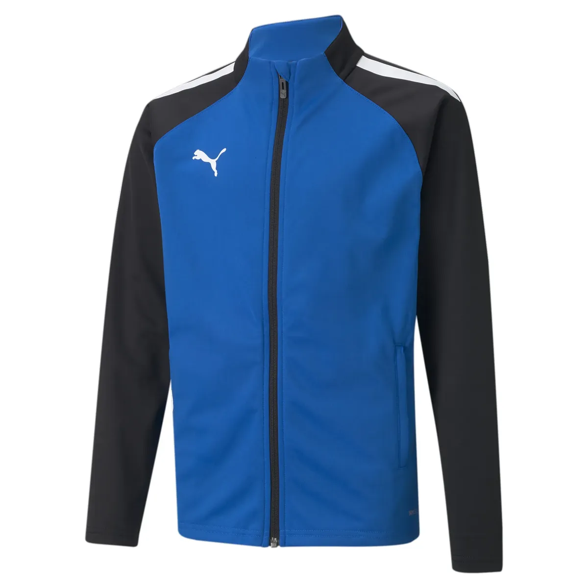 

Толстовка PUMA "футбольная тренировочная куртка TeamLIGA молодежная", синий