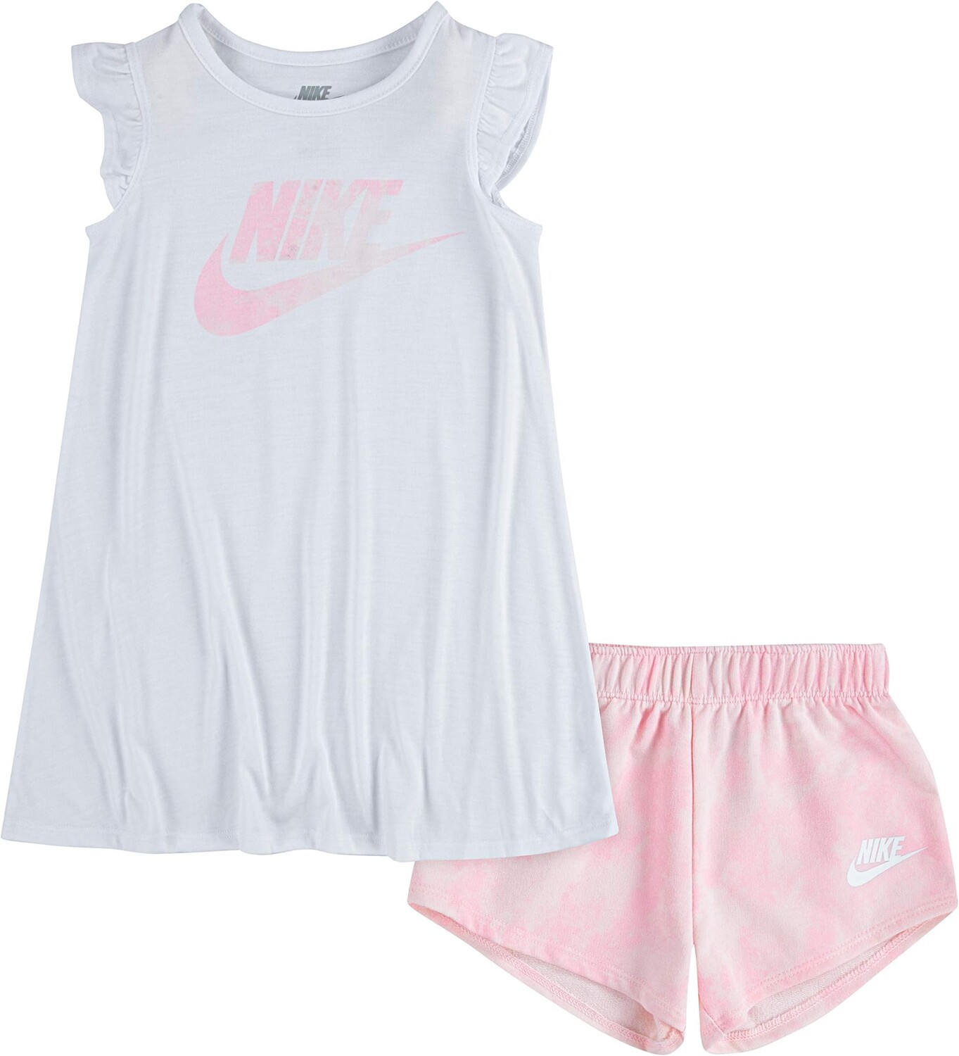 

Детский набор Nike Club French Terry Shorts, цвет Arctic Punch