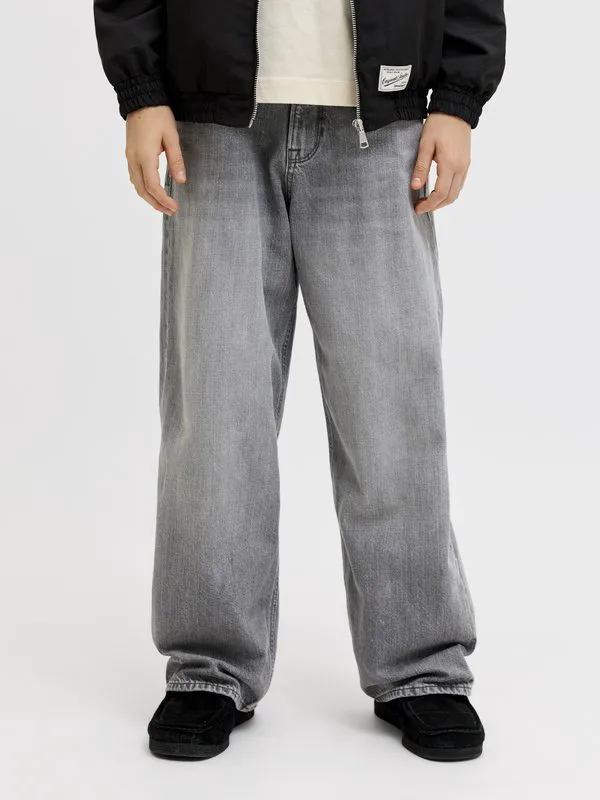 Джинсы прямого кроя jjidave jjoriginal Jack & Jones Junior, Black Denim