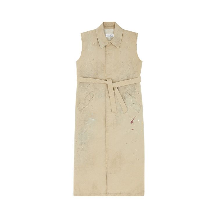 

Куртка MM6 Maison Margiela Gabardine Gilet, Beige