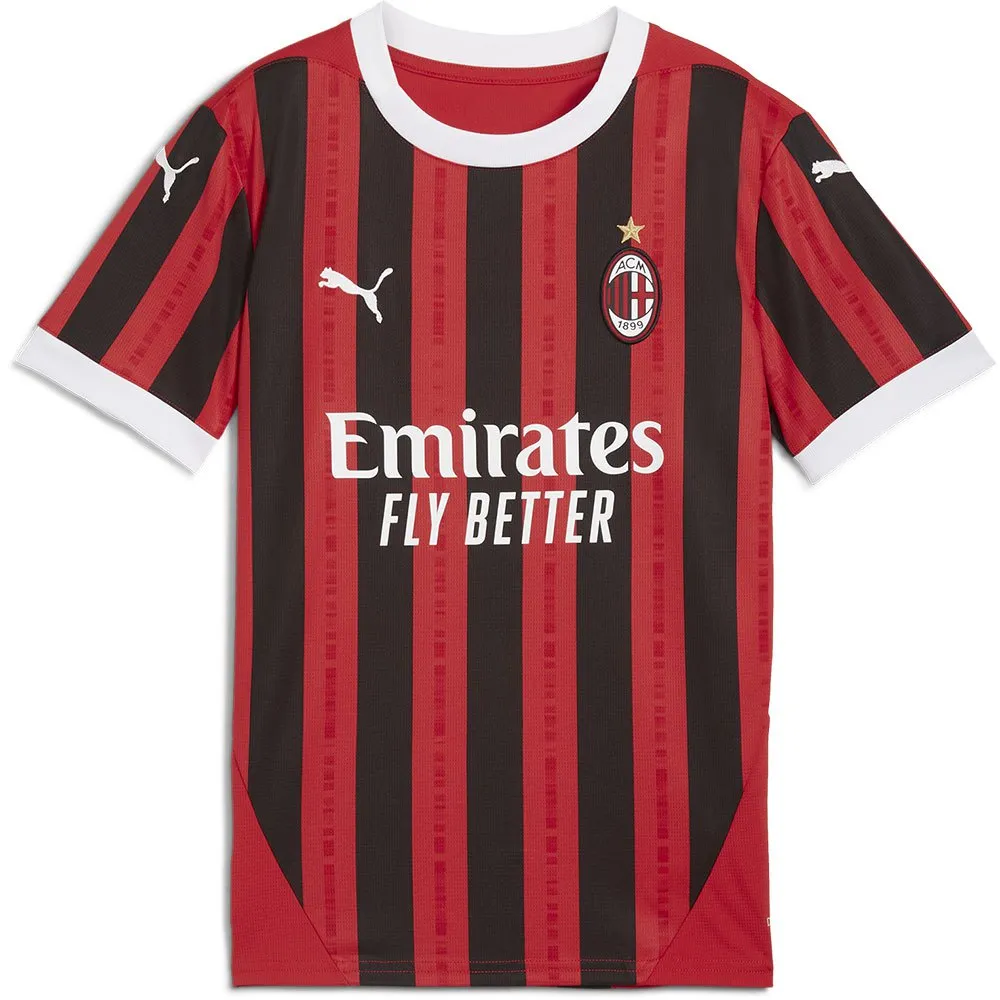

Футболка с коротким рукавом Puma AC Milan 24/25 home junior, красный
