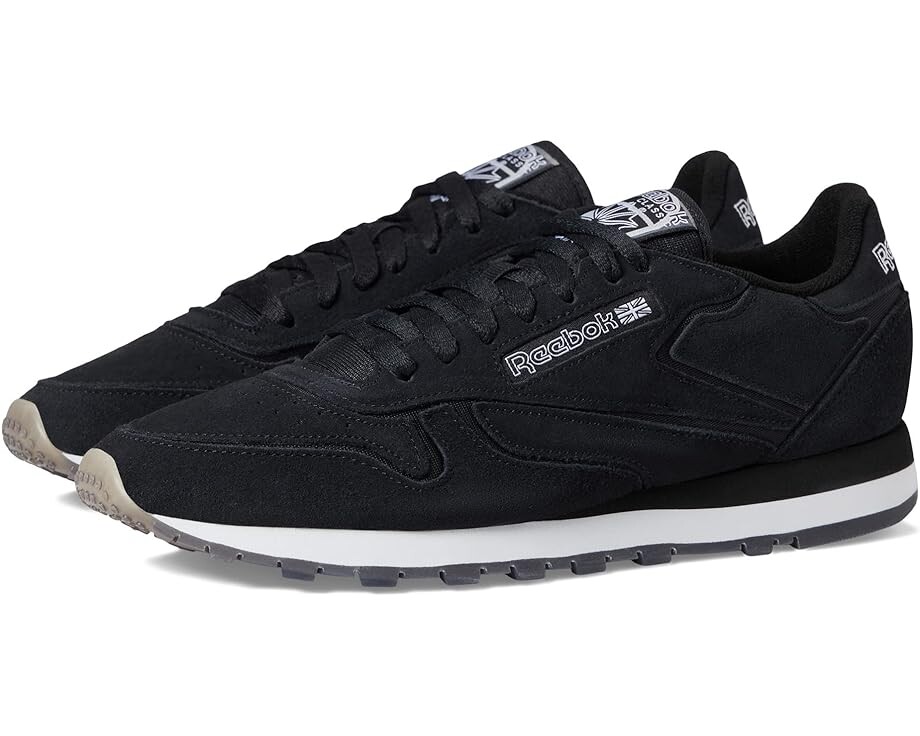 

Кроссовки Reebok Classic Leather, черный/белый