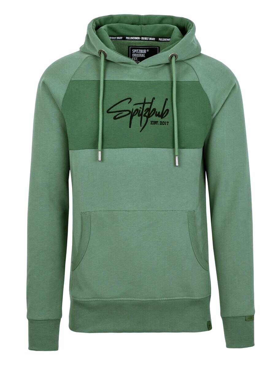 

Толстовка Spitzbub STREET UNFRAMED, цвет Green/Jade