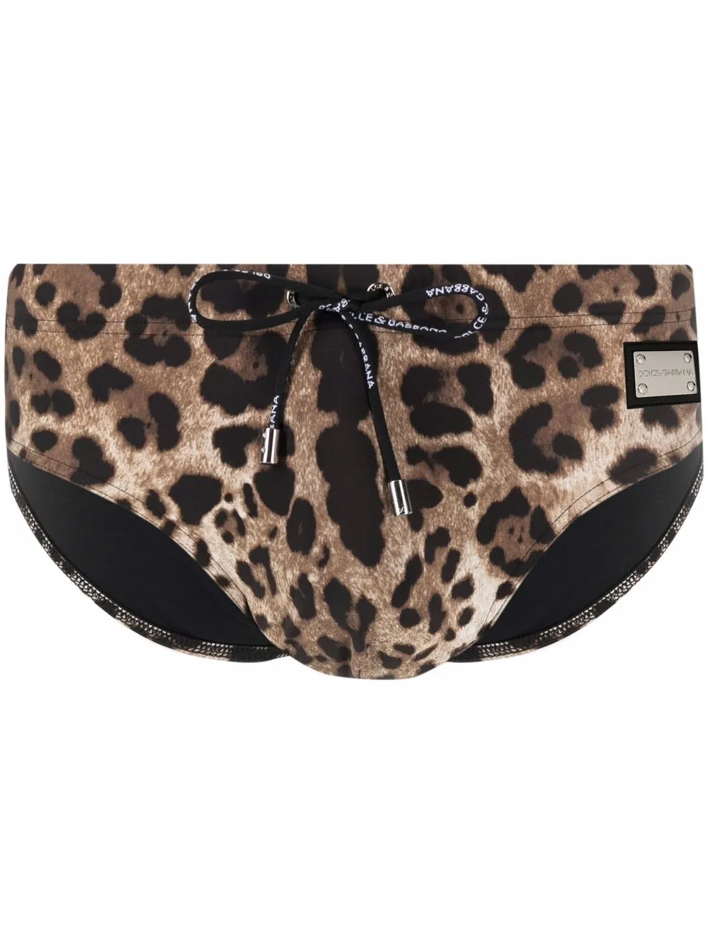 

Плавки с леопардовым принтом DOLCE & GABBANA, коричневый