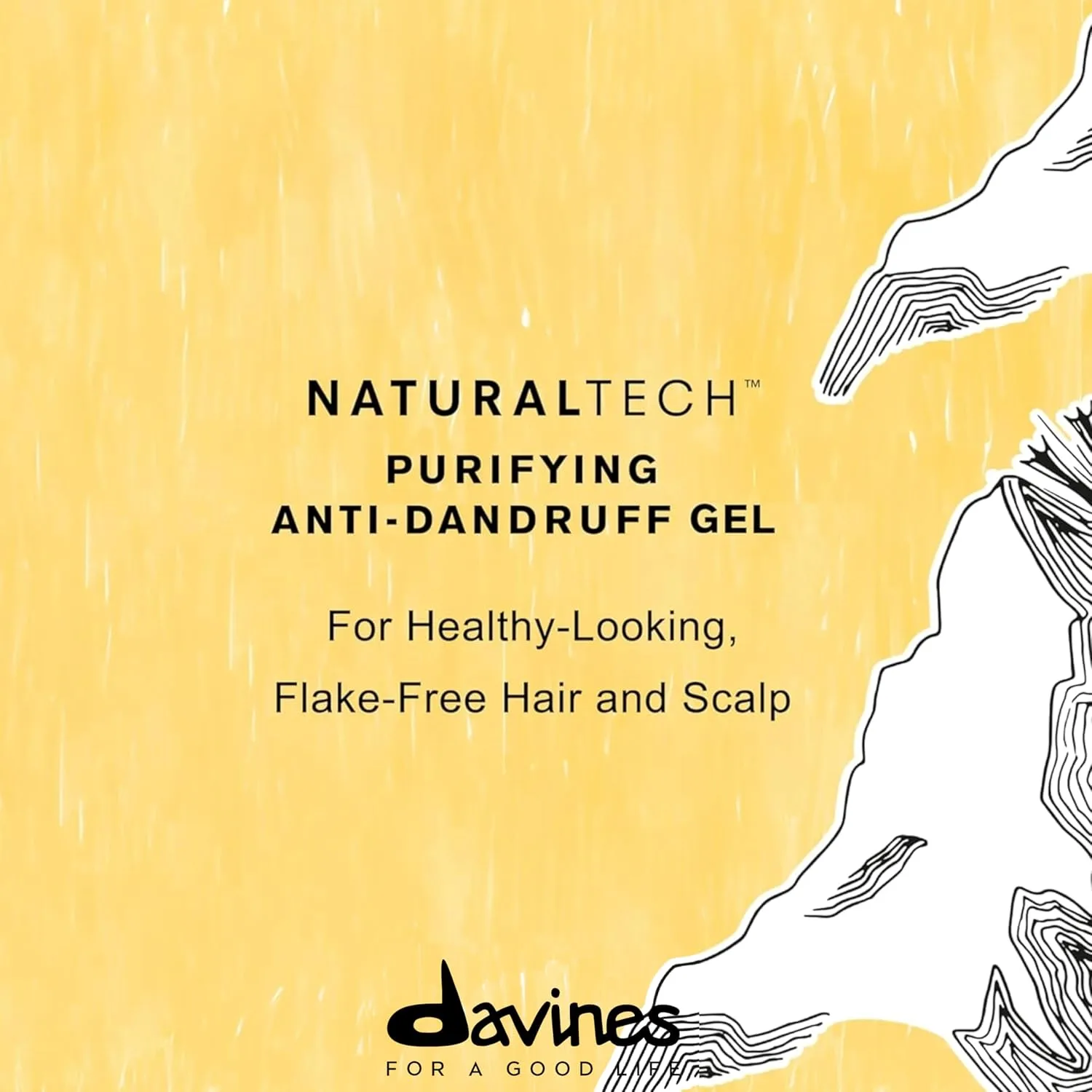 Очищающий гель Davines Naturaltech, очищающий и против перхоти (для жирной и сухой кожи) - с фитопрепаратами одуванчика - средство от перхоти для жирной и сухой кожи, 170 мл — фото 2