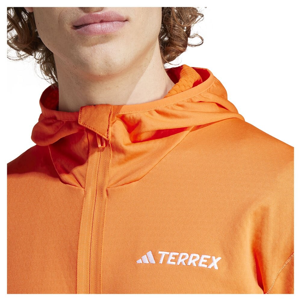 Толстовка adidas Xpr Lt J, оранжевый — фото 4