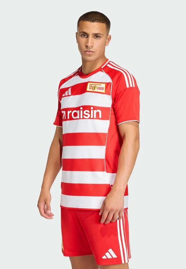 Футболка с принтом фк юнайтед берлин 25/26 Adidas Performance, Vivid Red White