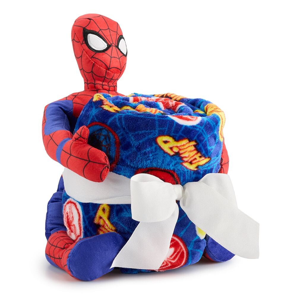 

Набор подушек «Человек-паук» и пледа «Человек-паук» от The Big One Kids The Big One Marvel, цвет Spiderman