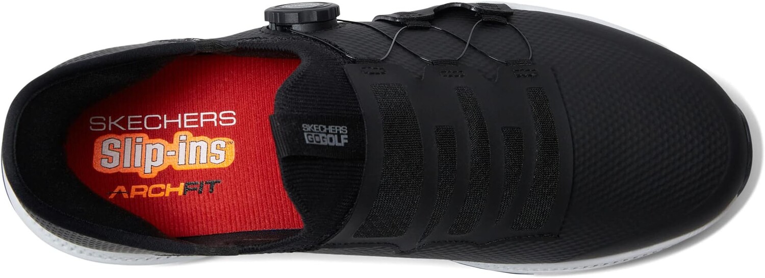 Кроссовки Go Golf Elite 5 Hands Free Slip-Ins Skechers, цвет Black/White — фото 2