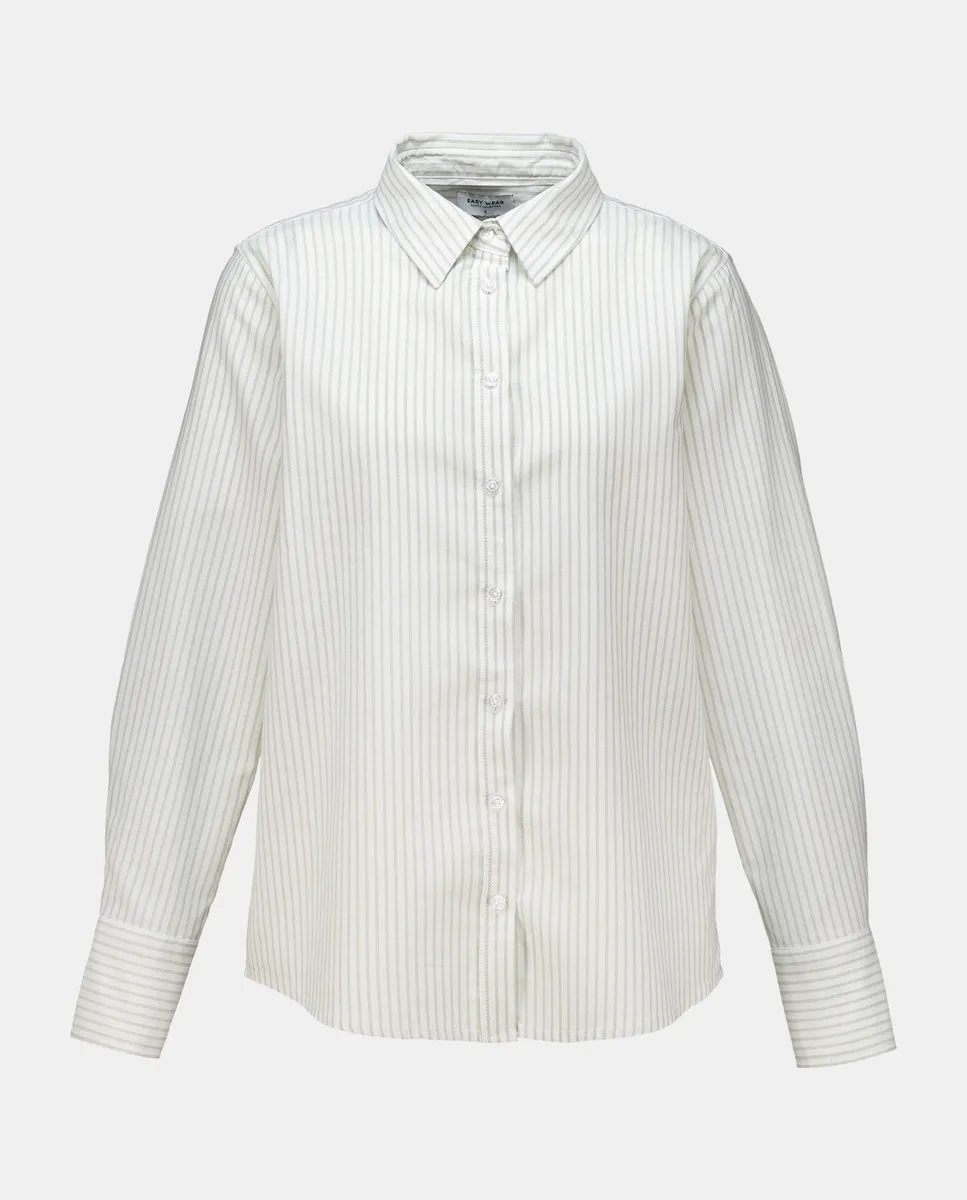 

Женская оксфордская рубашка с длинным рукавом Easy Wear, зеленый