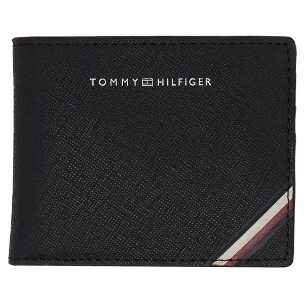 

Кожаный кошелек th center mini cc Tommy Hilfiger, черный