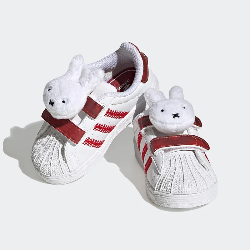 Кроссовки для скейтбординга SUPERSTAR CF Low top детские Adidas Originals, IF5006 — фото 4
