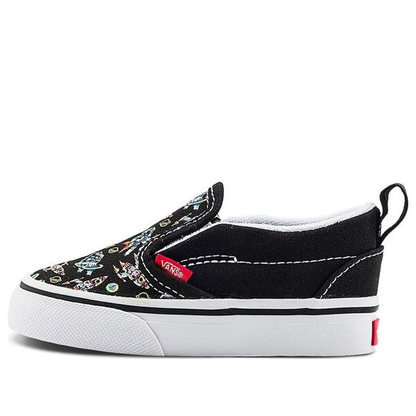 

Кроссовки classic slip-on 'black' Vans, черный