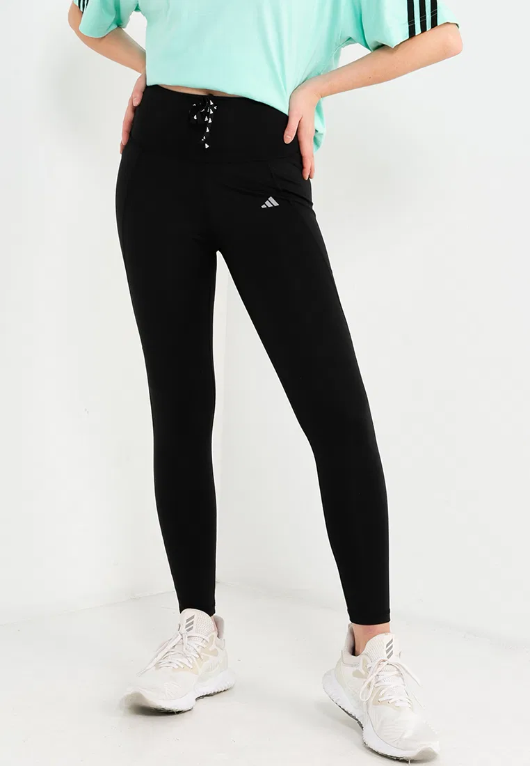 Леггинсы 7/8, Running Essentials Adidas, черный