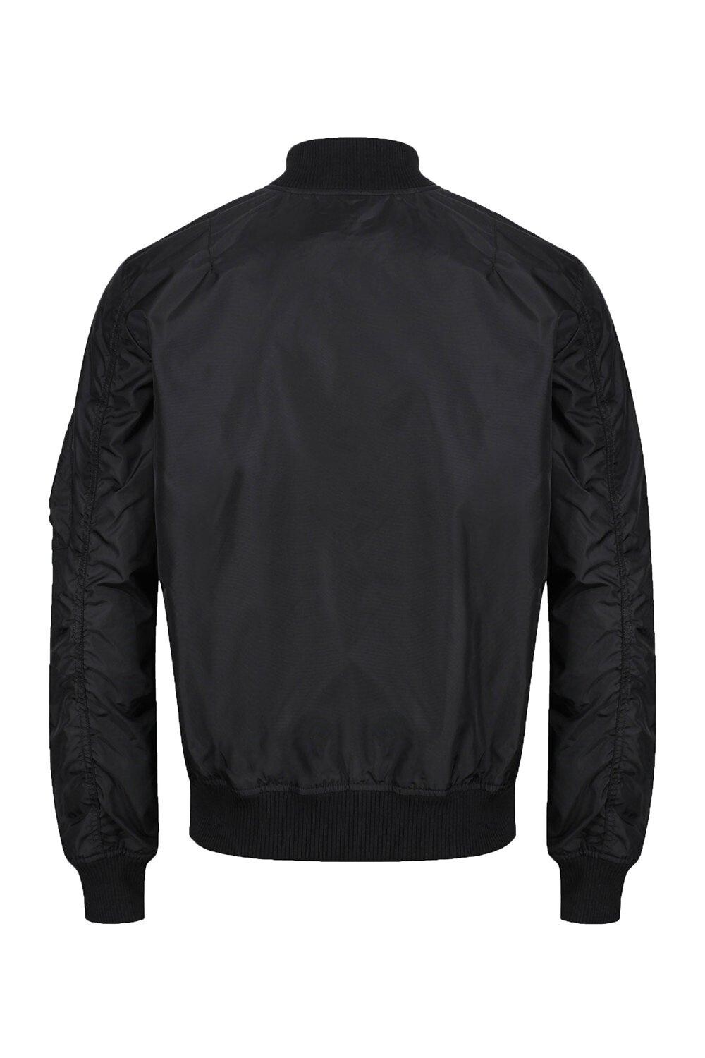 

Куртка-бомбер MA1 TT Alpha Industries, черный