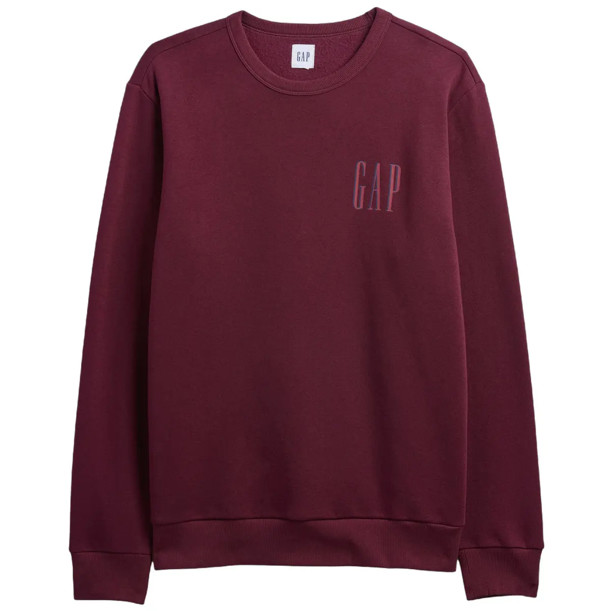 

Толстовка унисекс с круглым вырезом, средней плотности ткани, другие GAP, темный красный