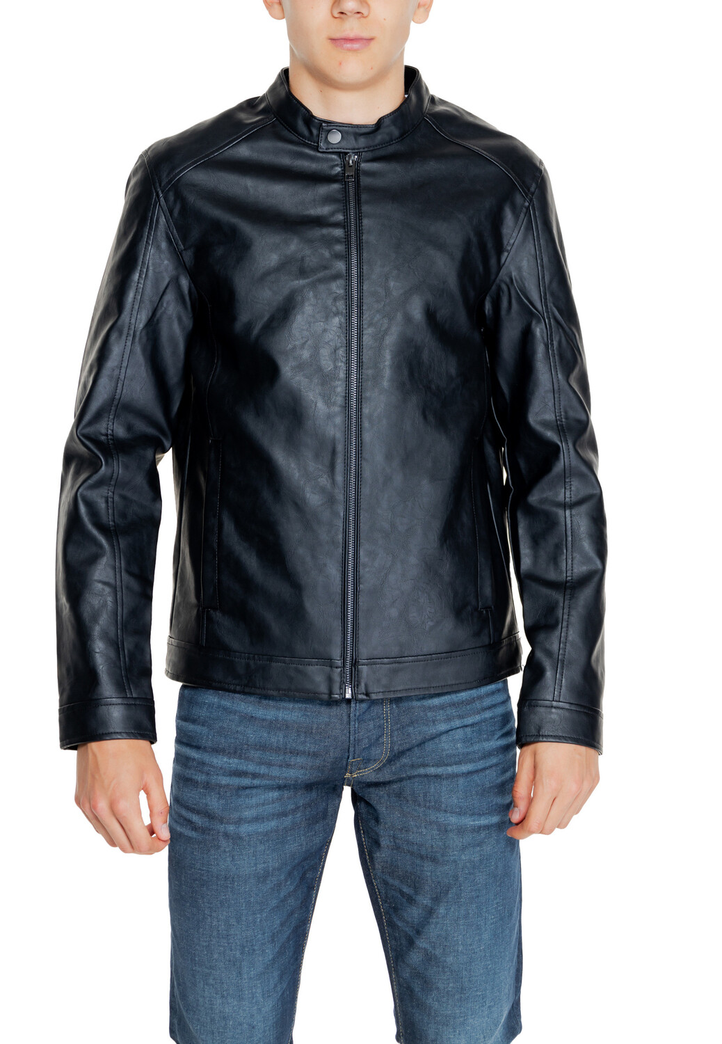 

Куртка Jack & Jones из искусственной кожи, черный