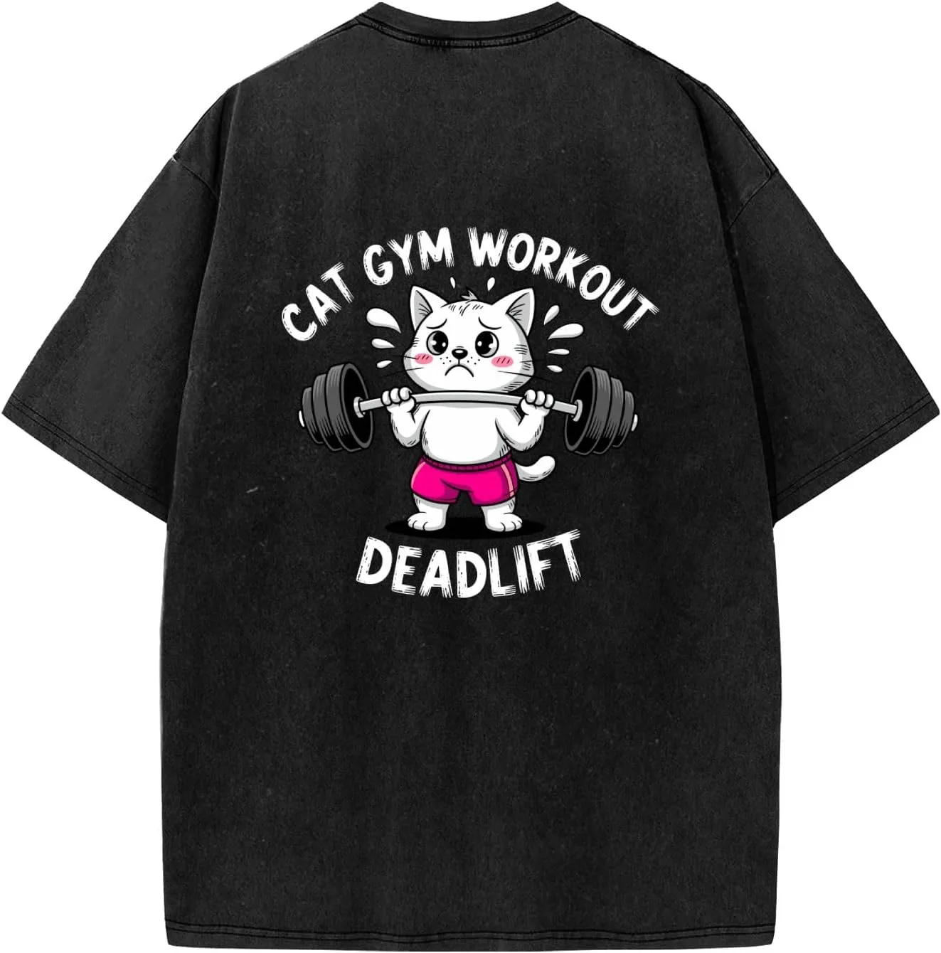Футболка Cat Gym Workout Deadlift для женщин