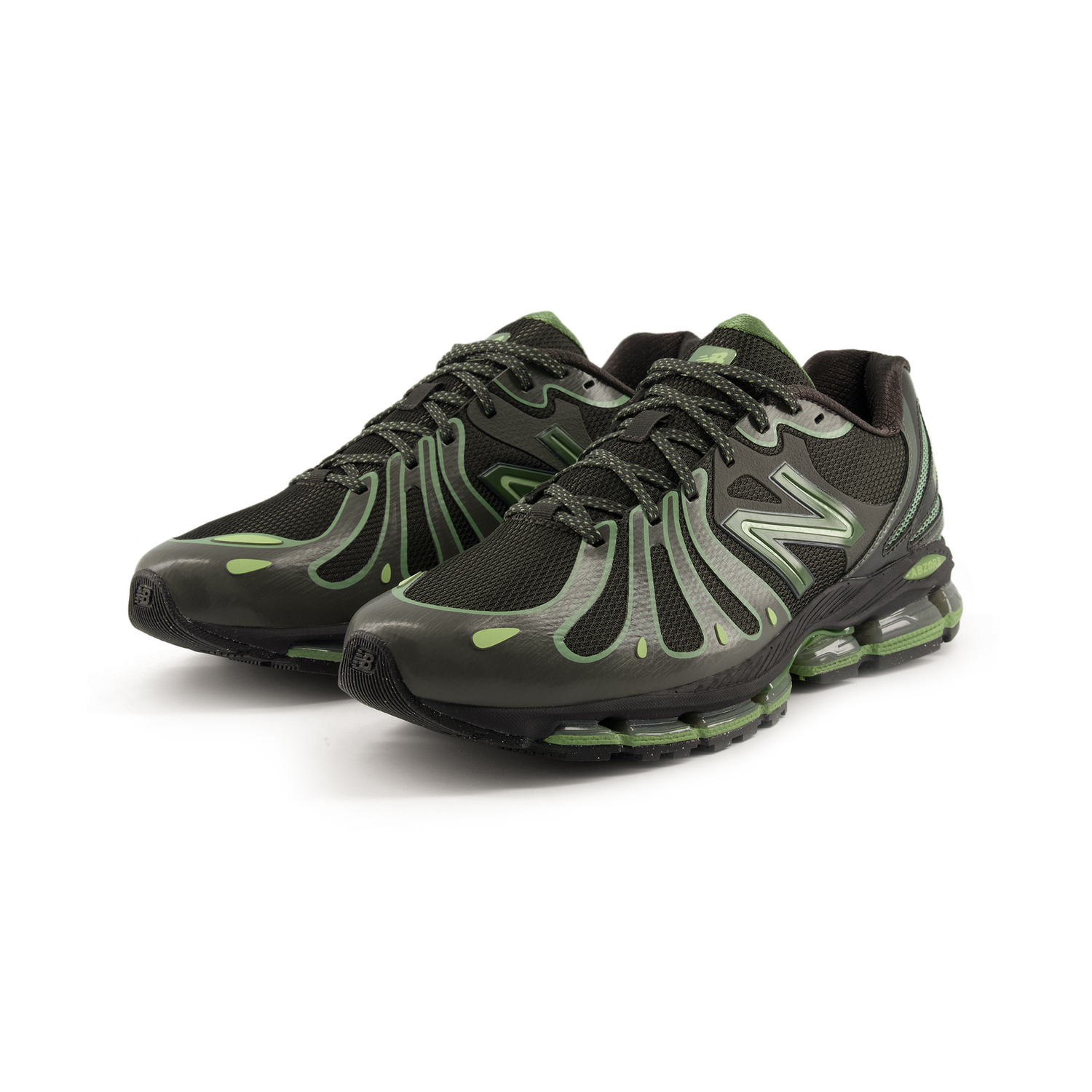 Кроссовки NB 1890 Low top Casual Shoes Unisex New Balance, темно-серый/зеленый — фото 4