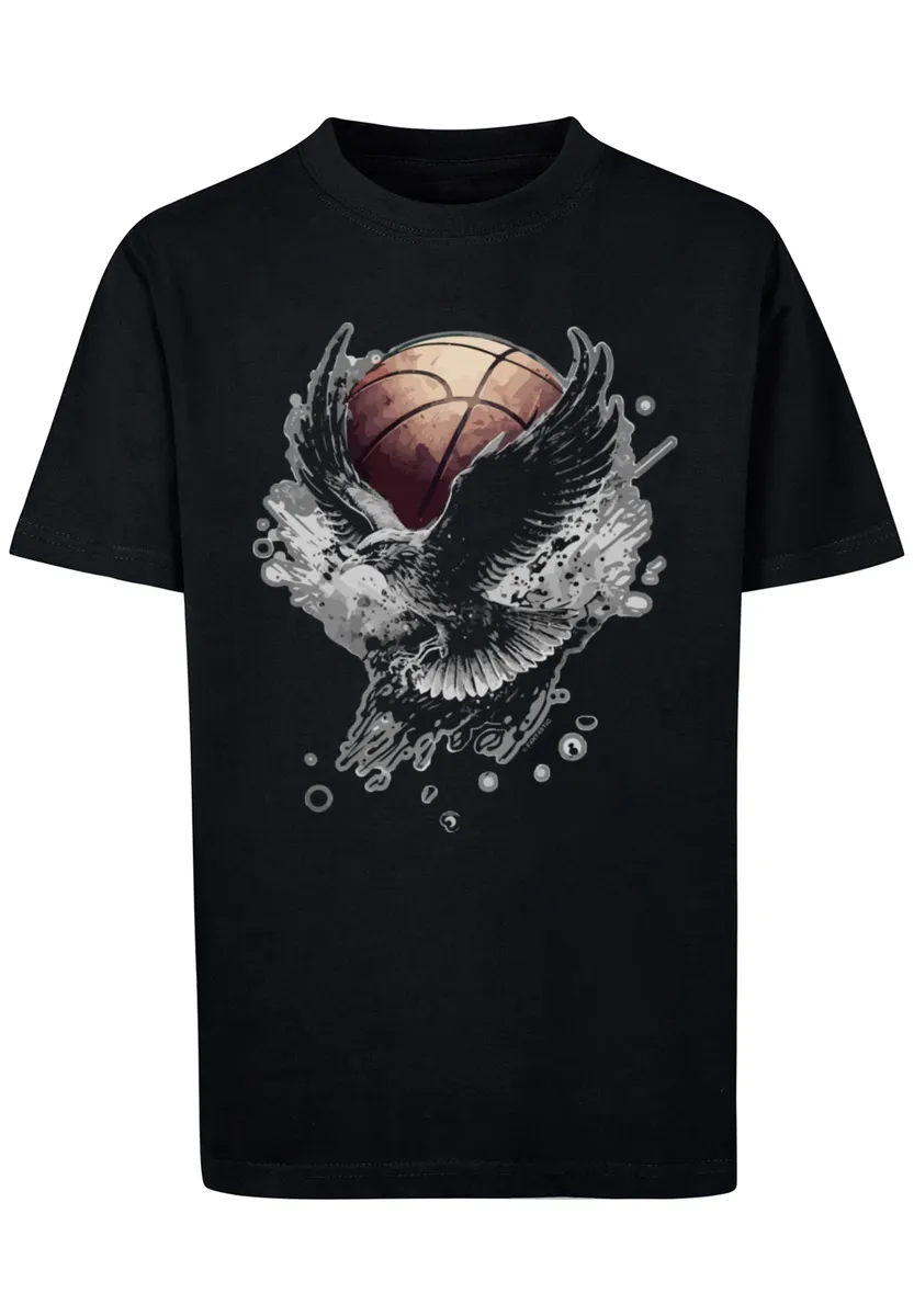 

F4NT4STIC Футболка "Basketball Eagle", принт, черный