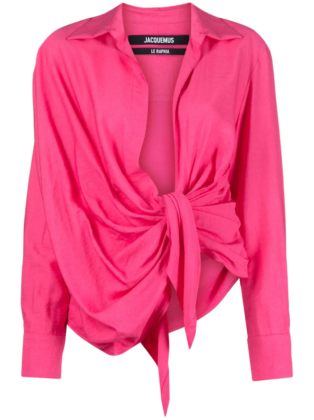 

Рубашка La chemise Bahia JACQUEMUS, розовый