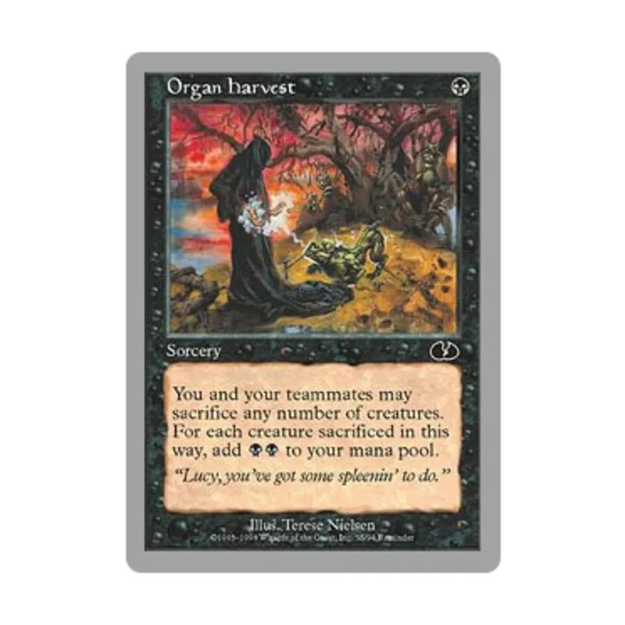 

CCG Сбор органов (С), MTG - Unglued