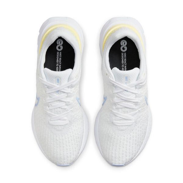 Кроссовки react infinity run flyknit 3 Nike, белый — фото 4