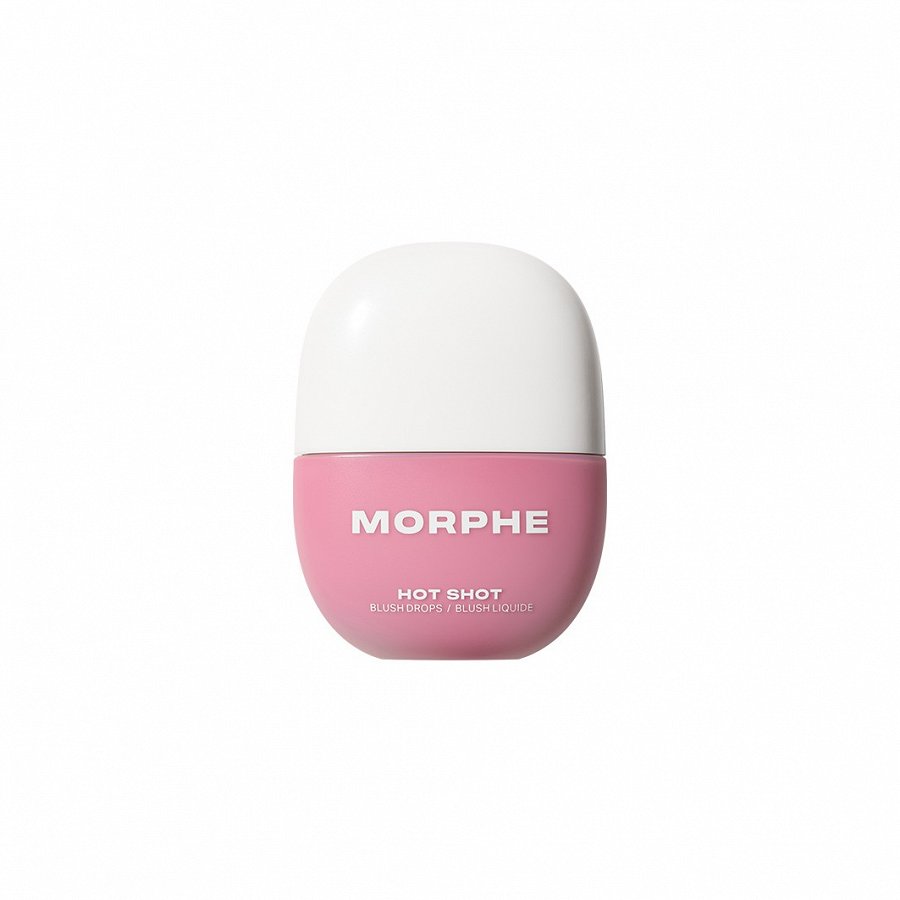 

Жидкая текстура румян hot shot blush drops Morphe, цвет that girl, 15 мл