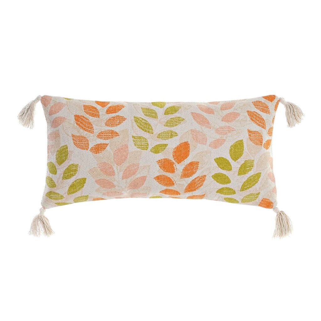 

Подушка DKD Home Decor 60 x 10 x 30 см Бежевый Разноцветный Blomster