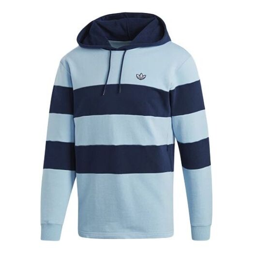 

Толстовка originals samstag colorblock drawstring light blue Adidas, голубой