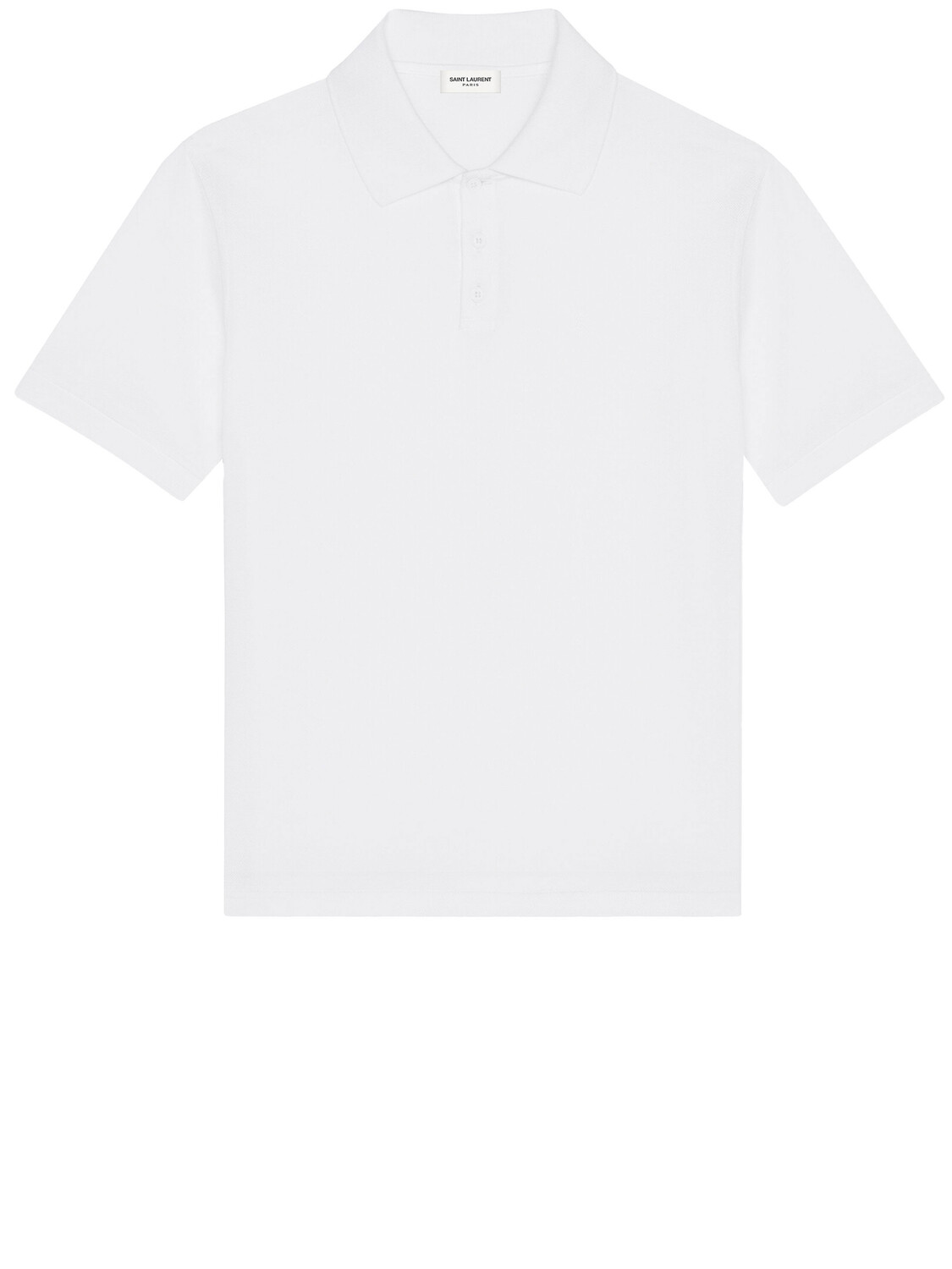 

Рубашка Saint Laurent Monogram polo, белый