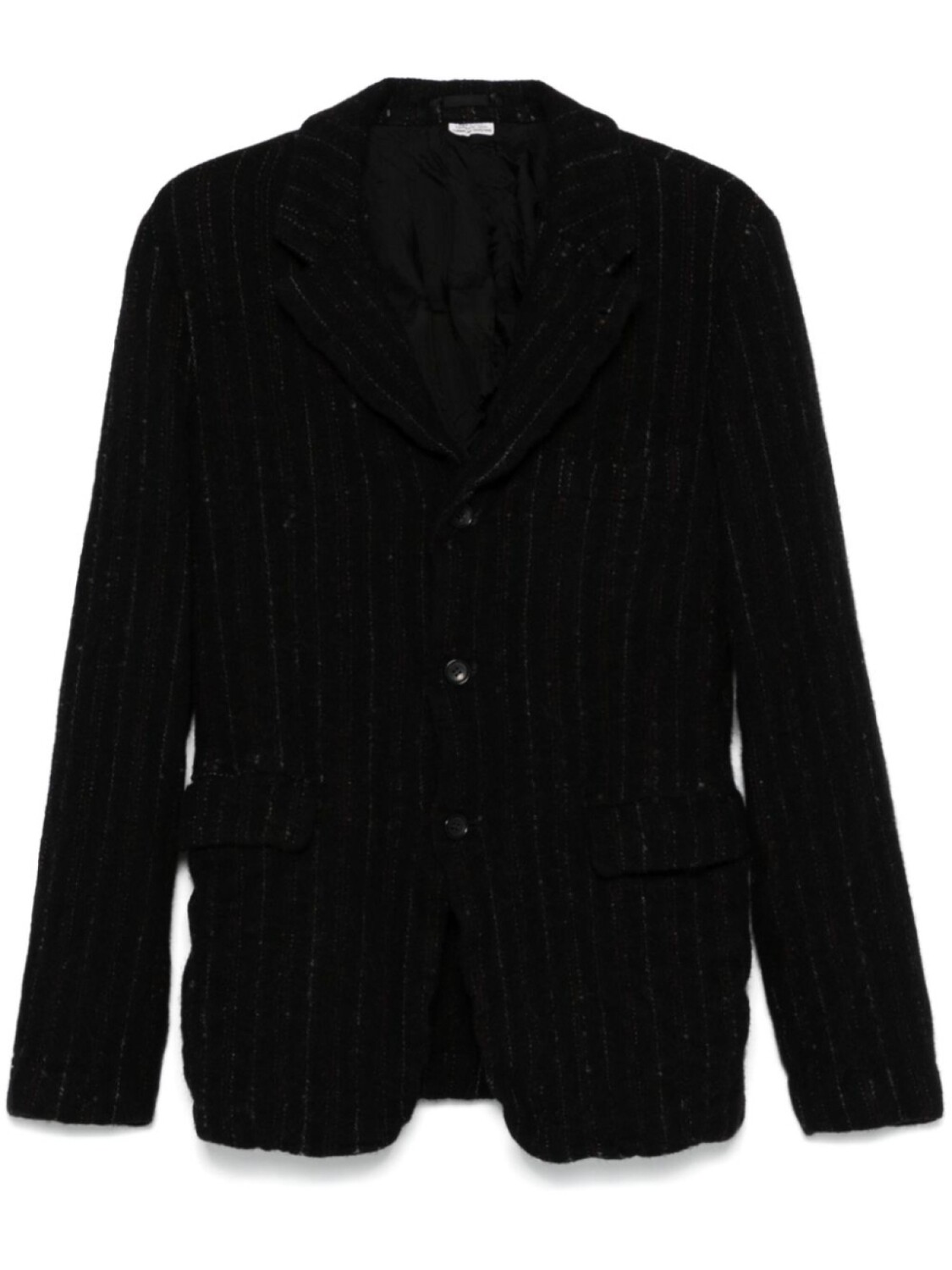 

Comme des Garçons Homme Plus пиджак в полоску, черный
