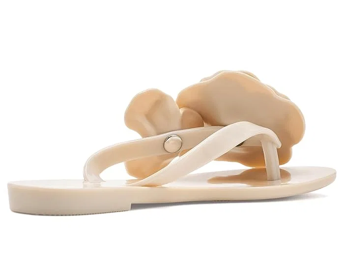 Сандалии с цветочным декором Harmonic Petals Mini Melissa, Beige — фото 4