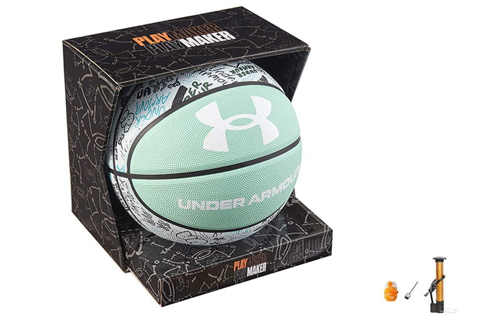 

Under Armour Граффити China баскетбольный мяч Tiffany белый зеленый размер 7 тренировочный unisex