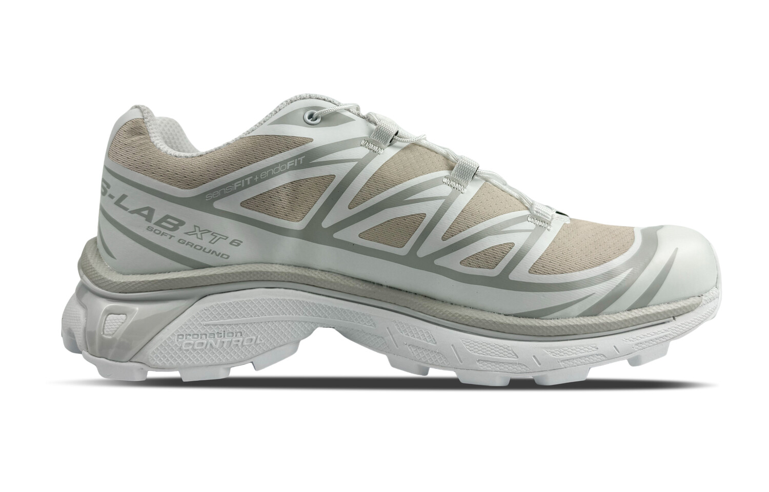 

Кроссовки XT-6 унисекс с низким верхом белые/коричневые Salomon