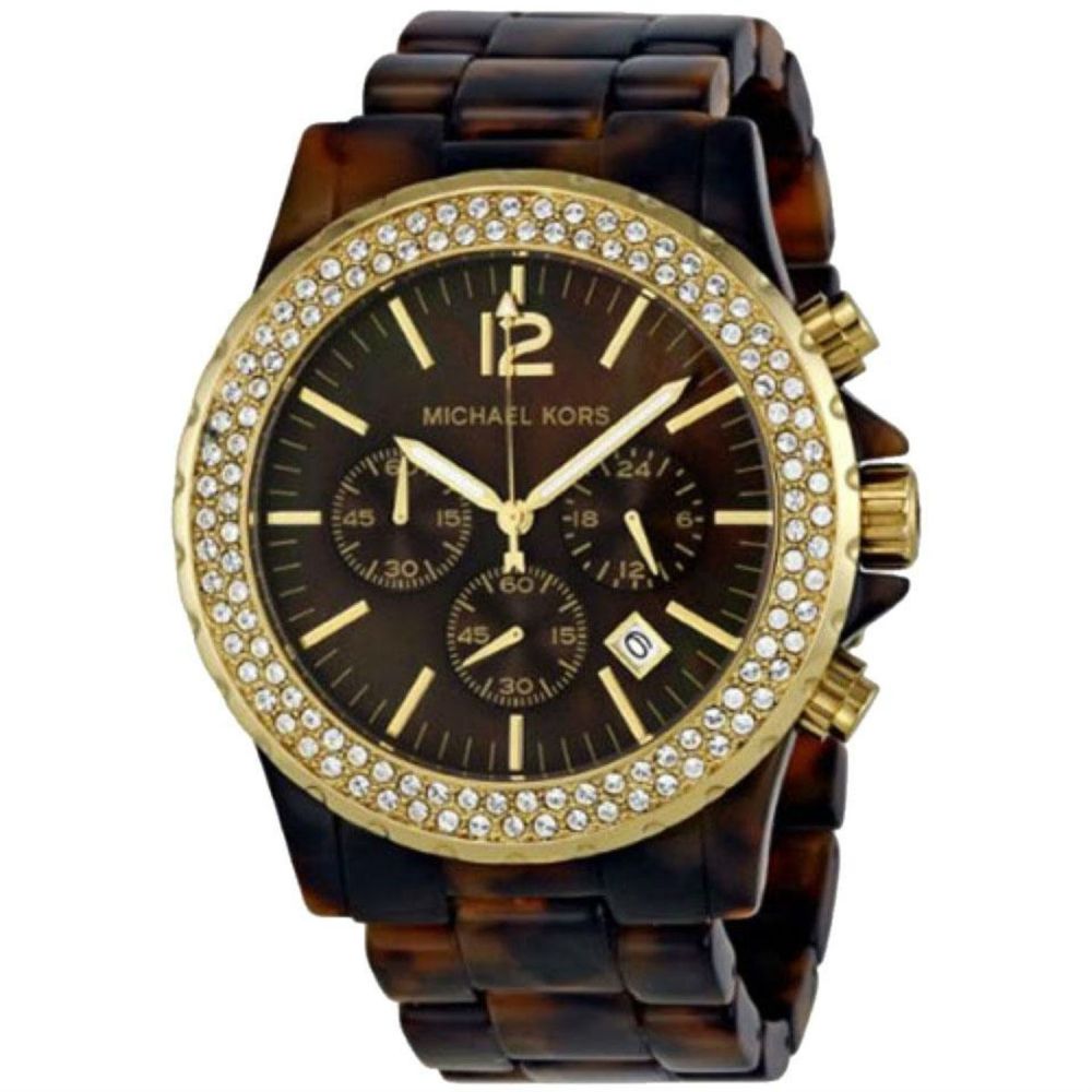 

Двухцветные часы из смолы Michael Kors