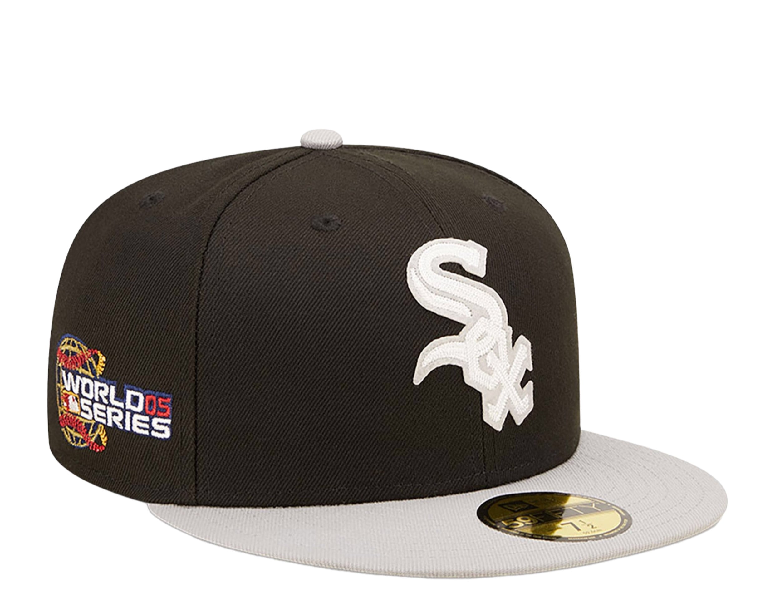 

Кепка New Era Chicago White Sox Letterman 59FIFTY Fitted 60296435 - черный/серый