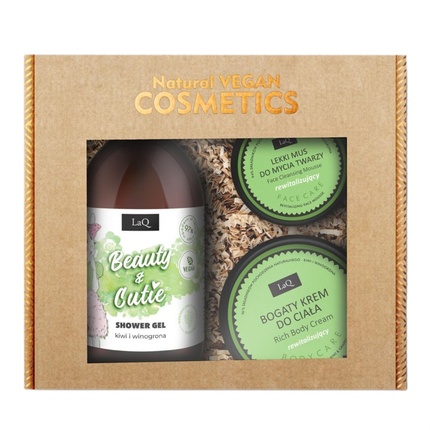 

Гель для душа Beauty & Cutie 500ml + крем для тела 200ml + мусс для лица 40g