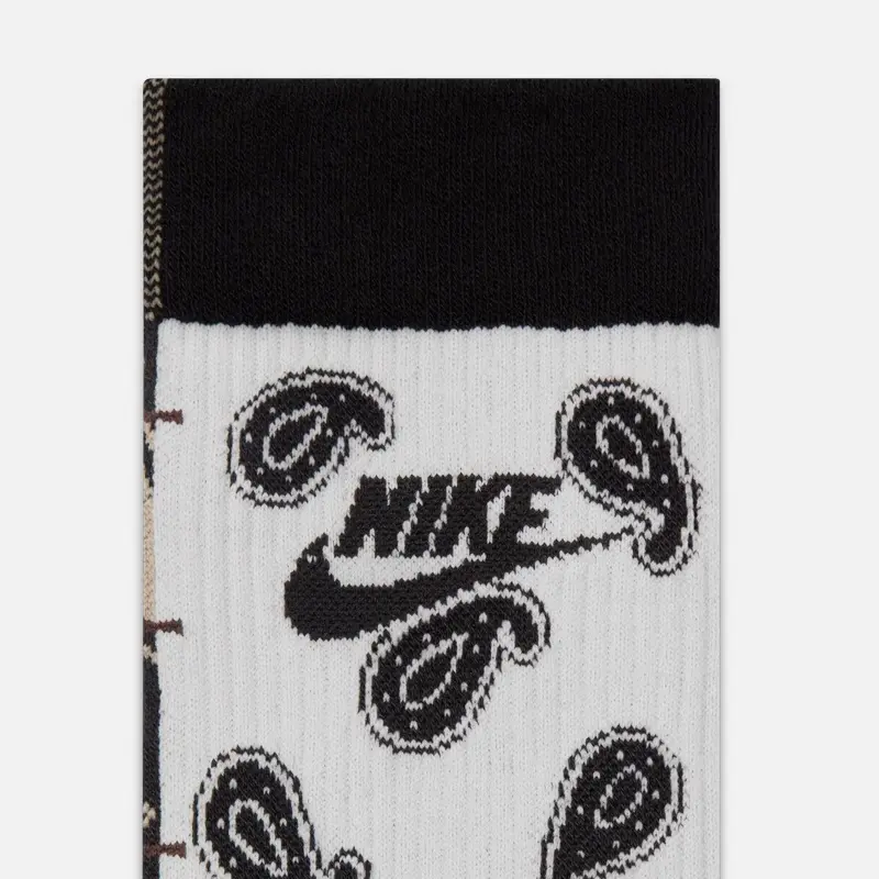 Nike Высокие носки до колена, унисекс, 1 шт, черные — фото 4