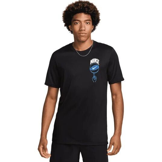 

Футболка с графикой M NK Dri-Fit Nike, черный