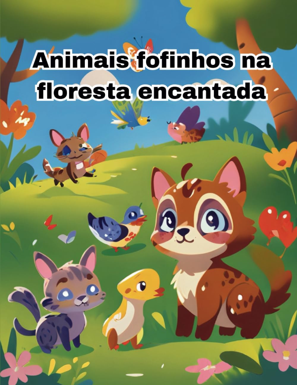 

Animais Fofinhos na Floresta Encantada (Portuguese Edition) (Independently published)
