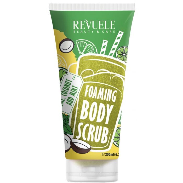 

Скраб для тела Foaming Body Scrub Exfoliante Corporal de Lima, Coco y Menta Revuele, 200 ml