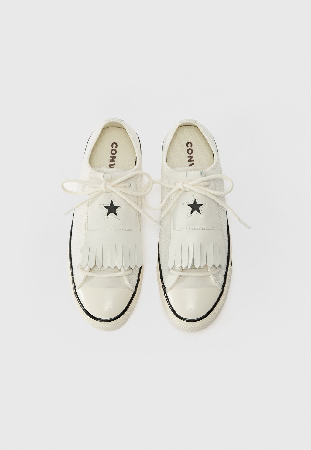 Низкие кеды CHUCK TAYLOR ALL STAR Converse, слоновая кость — фото 4