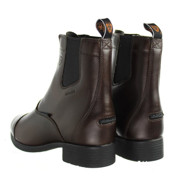Женские ботинки Ariat Bromont на молнии кожаные, коричневый — фото 3
