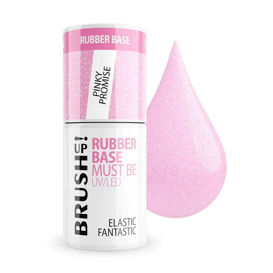 

BrushUp!, гибридная база для ногтей на резиновой основе Pinky Promise 5 г