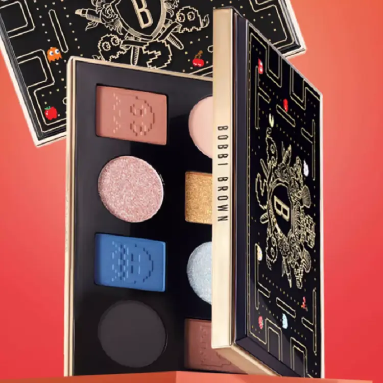 Палитра теней Pac Man Limited 8 Colors, легко растушевывается, контурирование, подчеркивание глаз, 12г BOBBI BROWN — фото 3