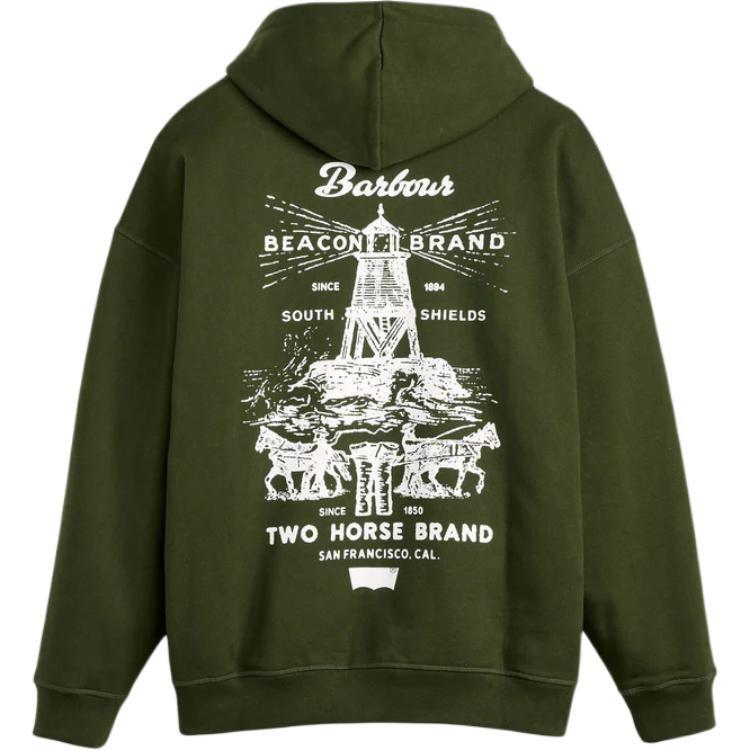 

Левис x Барбур совместная коллекция осень-зима 25 толстовка мужская Levis, Rosins