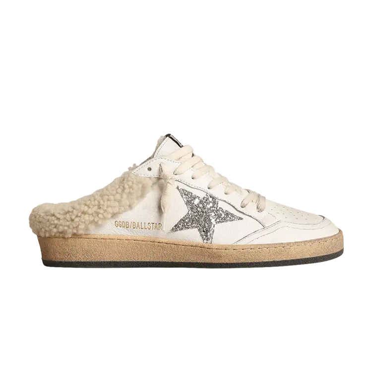 Кроссовки Golden Goose Wmns Ballstar Shearling Sabot, белый