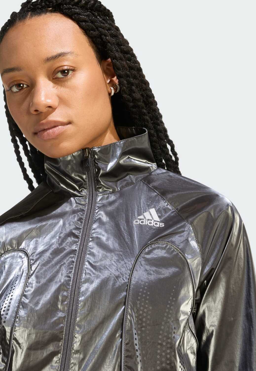 Adidas Originals Куртка межсезонная 'F50' в черном цвете — фото 4