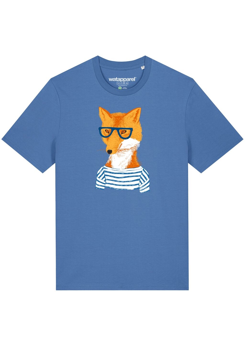 

Футболка с принтом Watapparel, цвет bright blue
